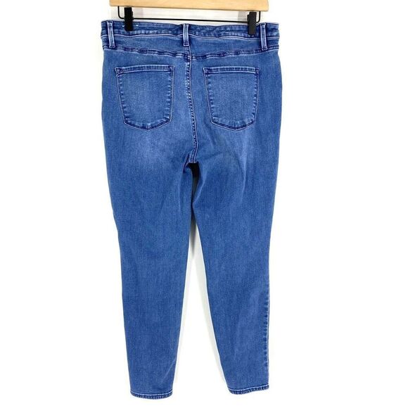 Talbots Jeans Size 12 Petite Blue Flawless High Waist Jegging Ankle Stretch - Picture 4 of 6
